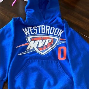 Boys size medium Russell Westbrook hoodie